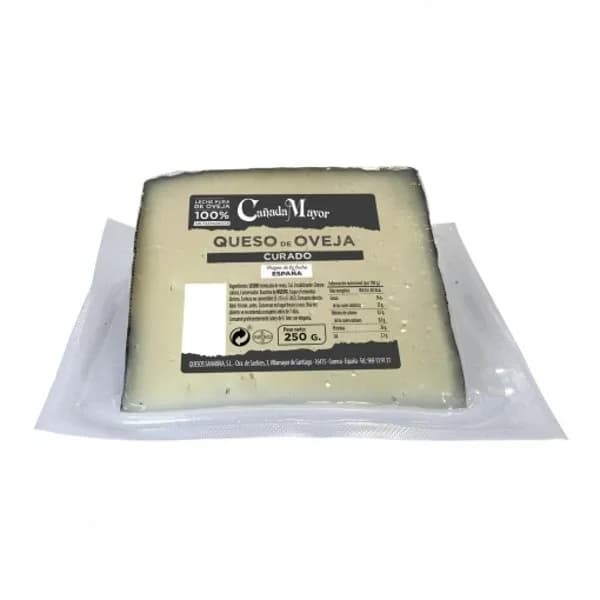 Queso de oveja curado Cañada Mayor 250 g. - 0.25 kg - Imagen del producto en Findit