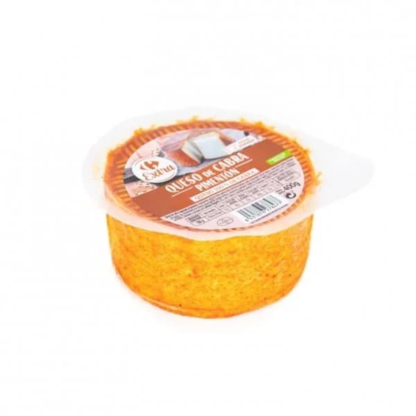 Queso mini de cabra al pimentón Carrefour Extra 400 g - 0.4 kg - Imagen del producto en Findit