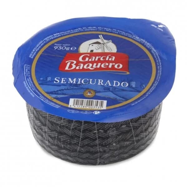 Queso semicurado mezcla mini García Baquero pieza 930 g - 0.93 kg - Imagen del producto en Findit