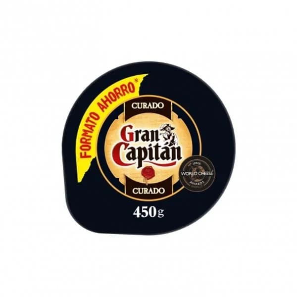 Queso curado mezcla mini Gran Capitán pieza de 450 g - 0.45 kg - Imagen del producto en Findit