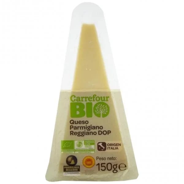 Queso parmesano reggiano ecológico Carrefour Bio cuña de 150 g - 0.15 kg - Imagen del producto en Findit