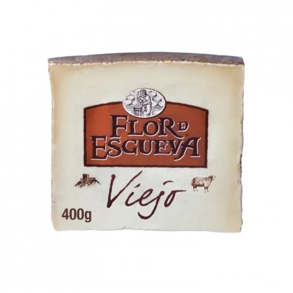Queso puro de oveja viejo graso Flor de Esgueva cuña 400 g - 0.4 kg - Imagen del producto en Findit