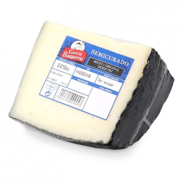 Queso de mezcla semicurado García Baquero cuña de 750 g aprox - 1 ud - Imagen del producto en Findit