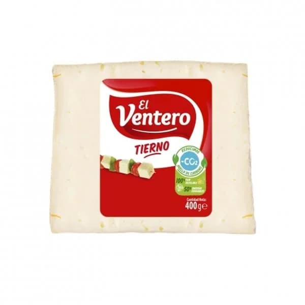 Queso tierno El Ventero cuña de 400 g - 0.4 kg - Imagen del producto en Findit