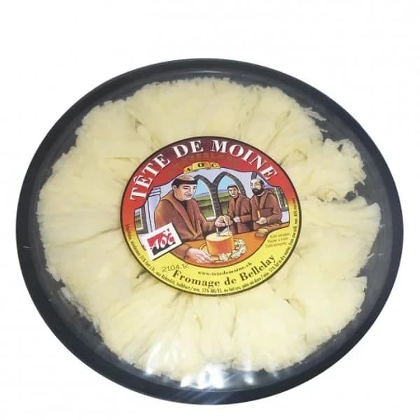 Queso Tête de Moine D.O.P. rosetas Fromage de Bellalay 100 g. - 0.1 kg - Imagen del producto en Findit