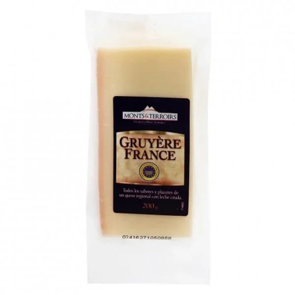 Queso gruyere Francés D.O.P. Monts&Terroirs 200 g - 0.2 kg - Imagen del producto en Findit