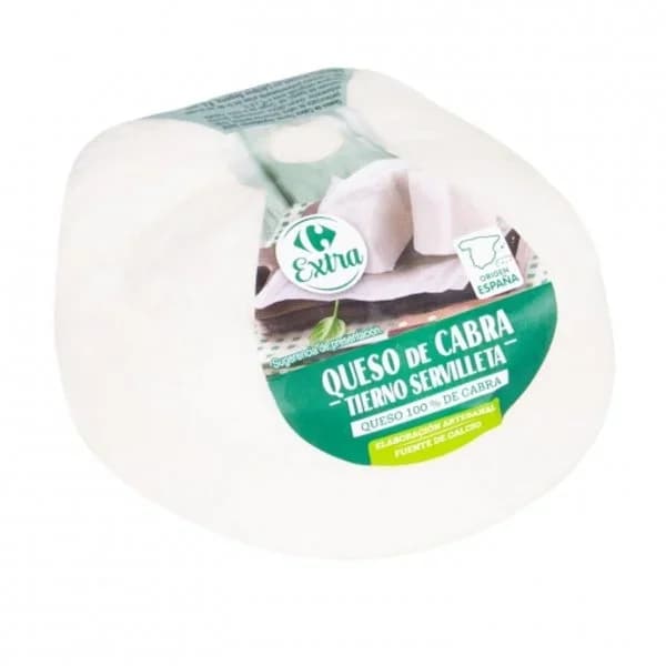 Queso mini de cabra servilleta Carrefour 400 g - 0.43 kg - Imagen del producto en Findit