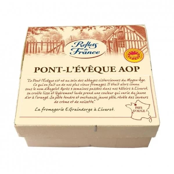 Queso Pont L'eveque Petit DOP Reflets de France 220 g - 1 ud - Imagen del producto en Findit