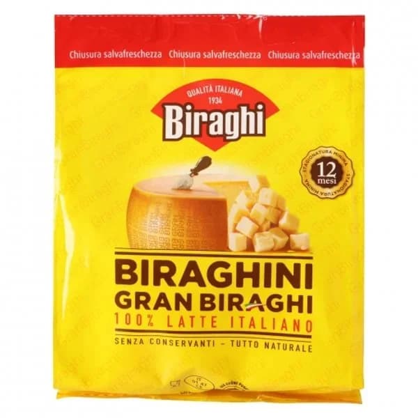 Tacos de queso curado Gran Biraghi Hispano Italiana 250 g - 0.25 kg - Imagen del producto en Findit