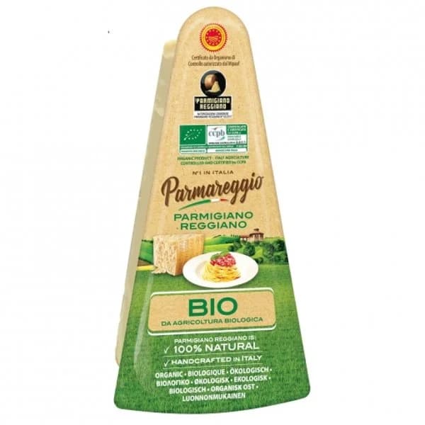 Queso parmigiano reggiano ecológico D.O.P. Parmareggio 150 g - 0.15 kg - Imagen del producto en Findit