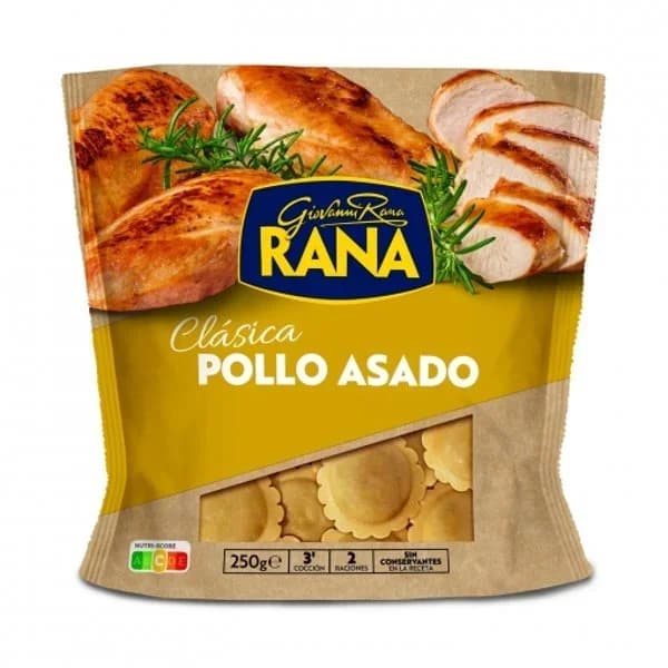 Pasta Fresca Rellena de Pollo Asado - 0.25 kg - Imagen del producto en Findit