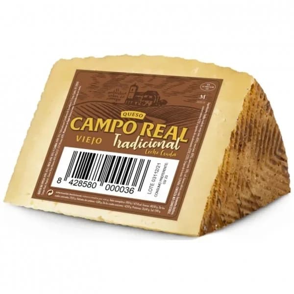 Queso de mezcla viejo Campo Real cuña de 250 g - 0.25 kg - Imagen del producto en Findit