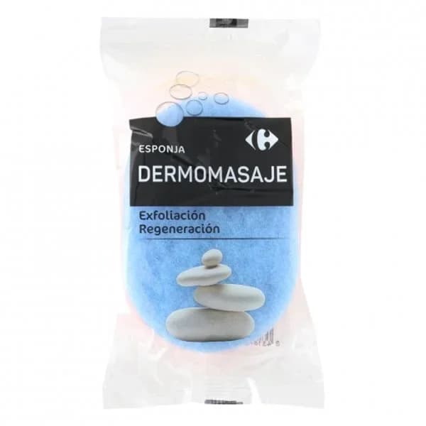 Esponja dermomasaje exfoliación Regeneración Carrefour 1 ud. - 1 ud - Imagen del producto en Findit