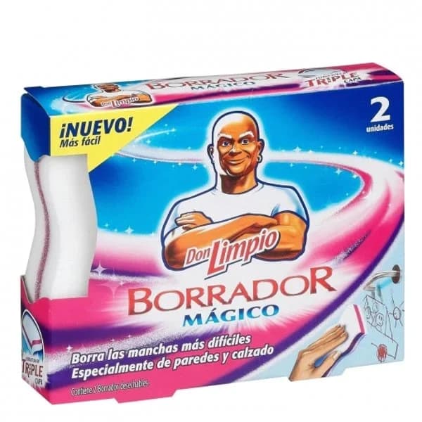 Estropajo Borrador Mágico Don Limpio 2 ud. - 1 ud - Imagen del producto en Findit