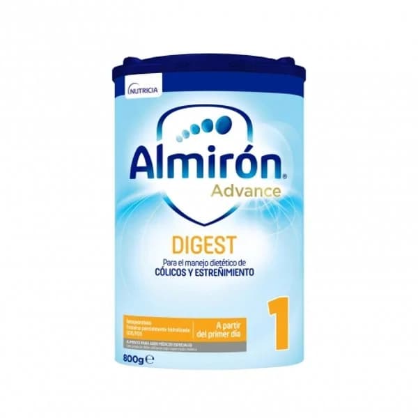 Leche de fórmula anti-cólico y anti-estreñimiento a partir del primer día en polvo Almirón Advance Digest 1 lata 800 g. - 0.8 kg - Imagen del producto en Findit