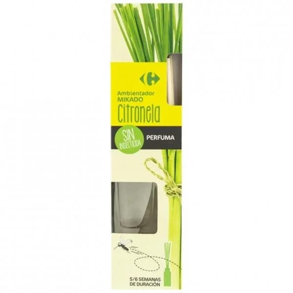 Ambientador de varillas citronella Carrefour 45 ml. - 0.05 l - Imagen del producto en Findit