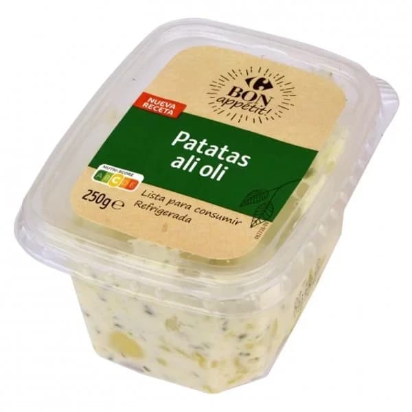 Patatas alioli Carrefour sin gluten 250 g. - 0.25 kg - Imagen del producto en Findit