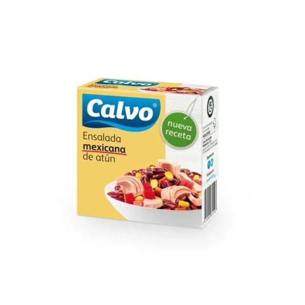 Ensalada mejicana de atún Calvo 150 g. - 0.19 kg - Imagen del producto en Findit