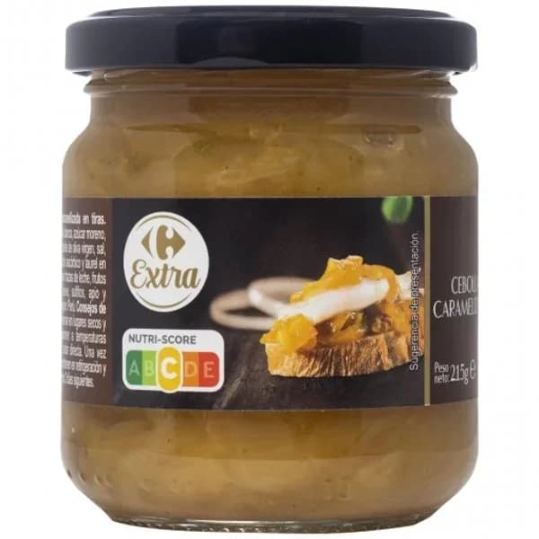 Cebolla caramelizada Extra Carreofur 240 g. - 0.22 kg - Imagen del producto en Findit