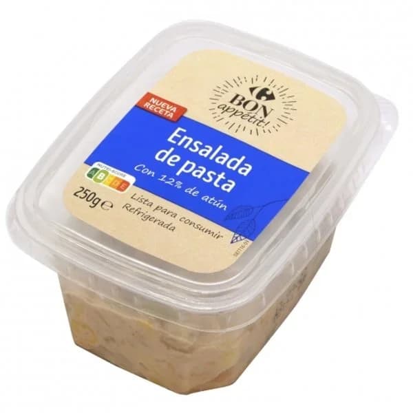 Ensalada de pasta Bon Appétit Carrefour 250 g. - 0.25 kg - Imagen del producto en Findit