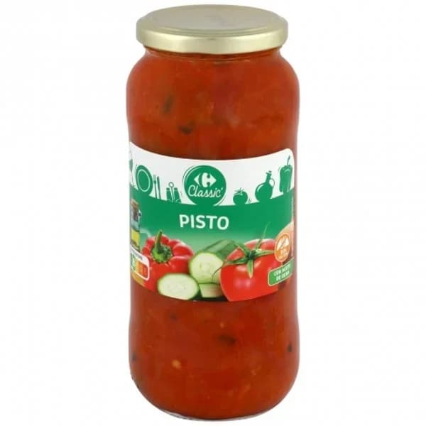 Pisto Classi´c Carrefour Classic´sin gruten frasco 550 g. - 0.55 kg - Imagen del producto en Findit