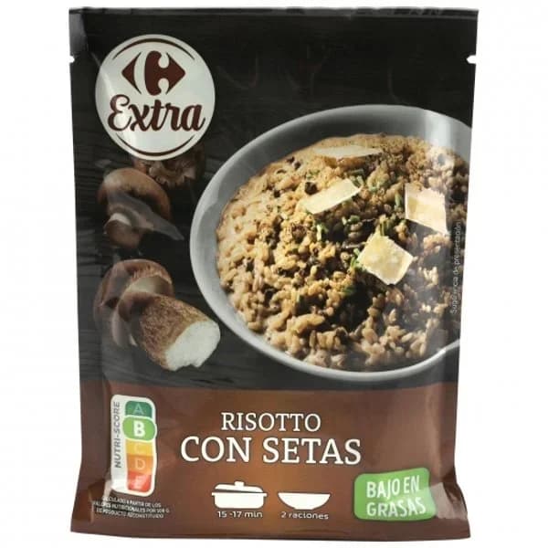 Risotto con setas Extra Carrefour doy pack 175 g. - 0.17 kg - Imagen del producto en Findit
