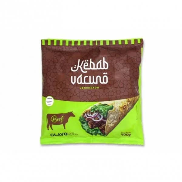 Kebab vacuno loncheado Clavo 400 g. - 0.4 kg - Imagen del producto en Findit