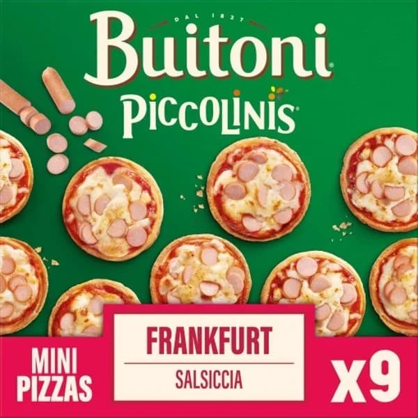 Piccolinis frankfurt Buitoni 270 g. - 0.27 kg - Imagen del producto en Findit