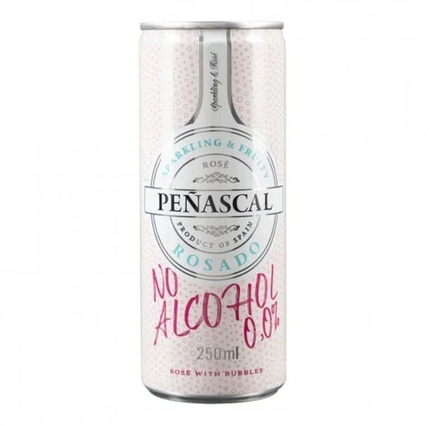 Vino rosado Peñascal 0,0 alcohol 25 cl. - 0.25 l - Imagen del producto en Findit