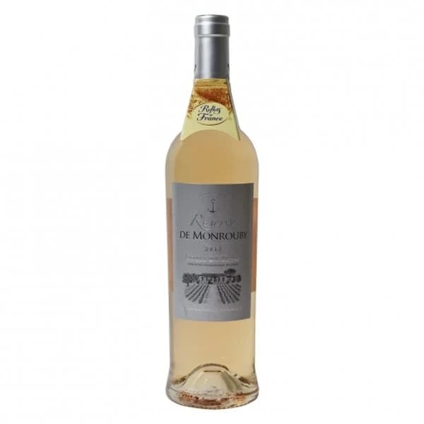 Vino francés rosado reserva de Monrouby Reflets de France 75 cl. - 1 ud - Imagen del producto en Findit