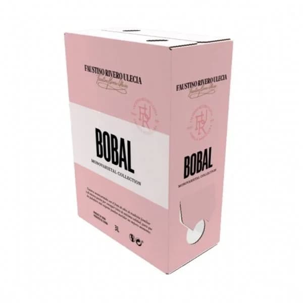 Vino rosado joven bobal Faustino Rivero Ulecia V.T. Castilla gripe 3 l. - 1 ud - Imagen del producto en Findit