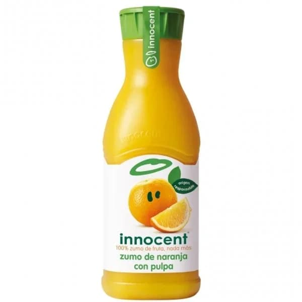 Zumo de naranja con pulpa Innocent botella 900 ml. - 0.9 l - Imagen del producto en Findit