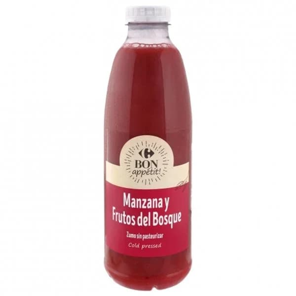 Zumo de manzana y frutos del bosque Carrefour botella 1 l. - 1 l - Imagen del producto en Findit