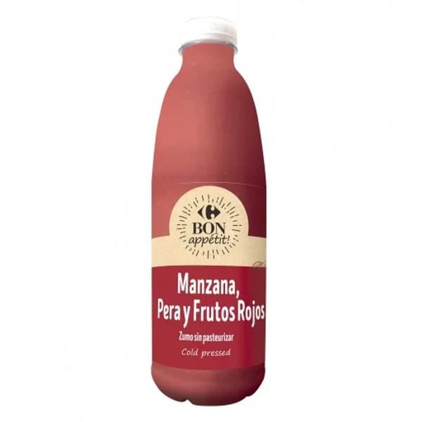 Zumo de manzana, pera y frutos rojos Carrefour 1 l - 1 l - Imagen del producto en Findit