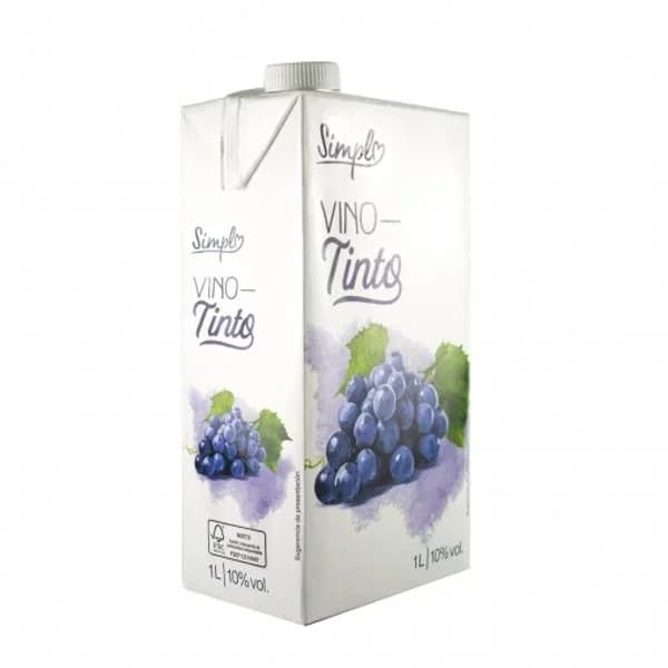 Vino tinto brik 1 l. - 1 l - Imagen del producto en Findit