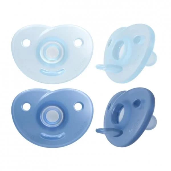Chupetes Soothies de silicona 0-6 meses niño Philips Avent 2 ud. - 1 ud - Imagen del producto en Findit