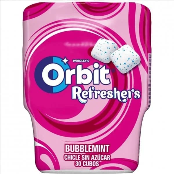 Chicle Grageado Refresh Sabor Bubblemint Bote - 0.07 kg - Imagen del producto en Findit