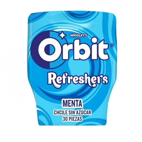 Chicles de menta sin azúcar Refreshers Orbit 67 g. - 0.07 kg - Imagen del producto en Findit