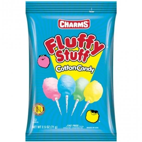 Algodón de azúcar sabores surtidos Fluffy Stuff 71 g. - 0.07 kg - Imagen del producto en Findit