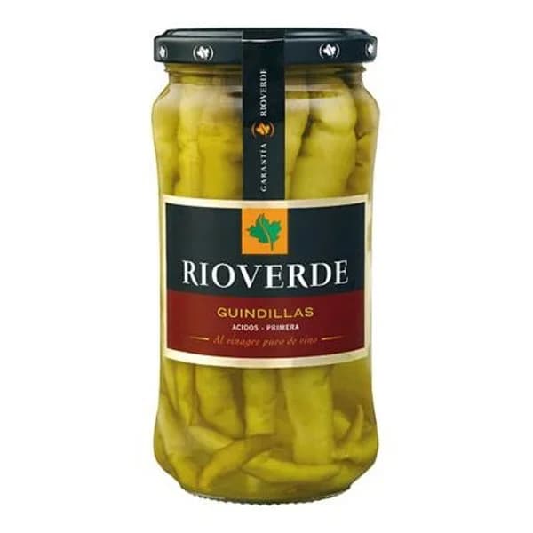 Guindillas en vinagre Rioverde sin gluten 120 g. - 0.13 kg - Imagen del producto en Findit