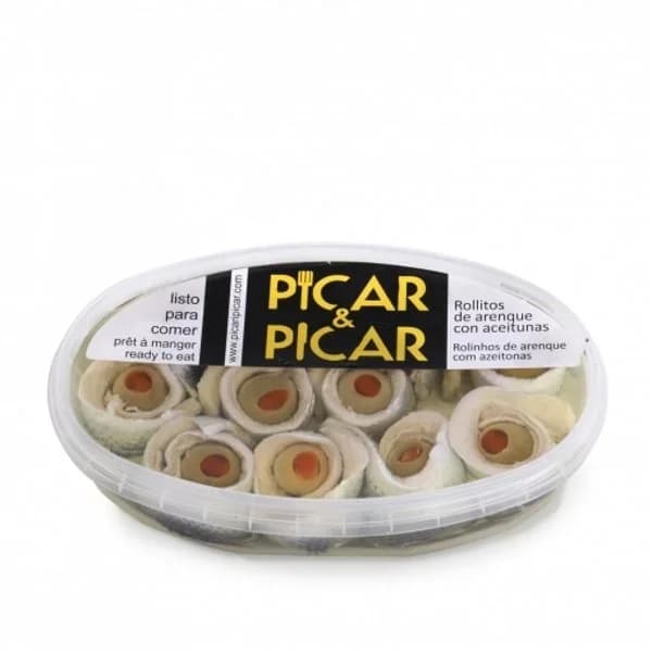 Rollito de arenque marinado con aceituna El Mercado 150 g - 0.15 kg - Imagen del producto en Findit
