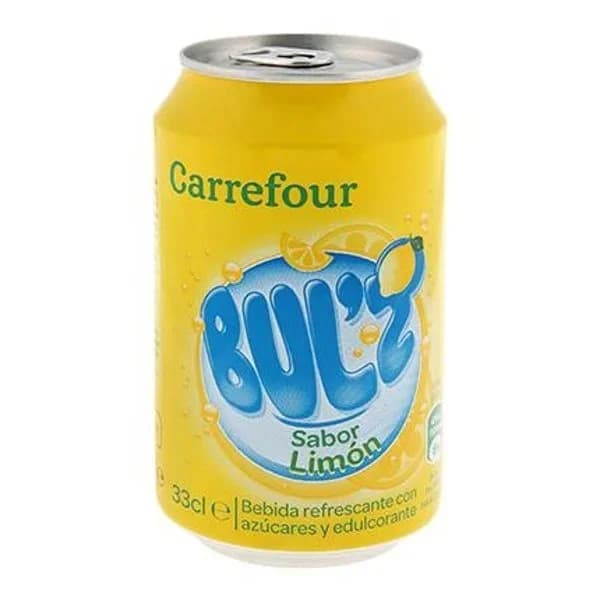 Refresco de limón Carrefour con gas lata 33 cl. - 0.33 l - Imagen del producto en Findit