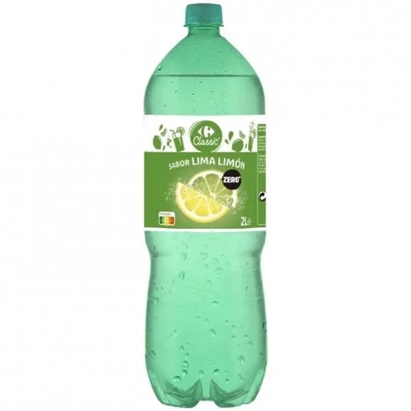 Refresco Lima Limón Zero Carrefour Classic' 2 l. - 2.02 l - Imagen del producto en Findit