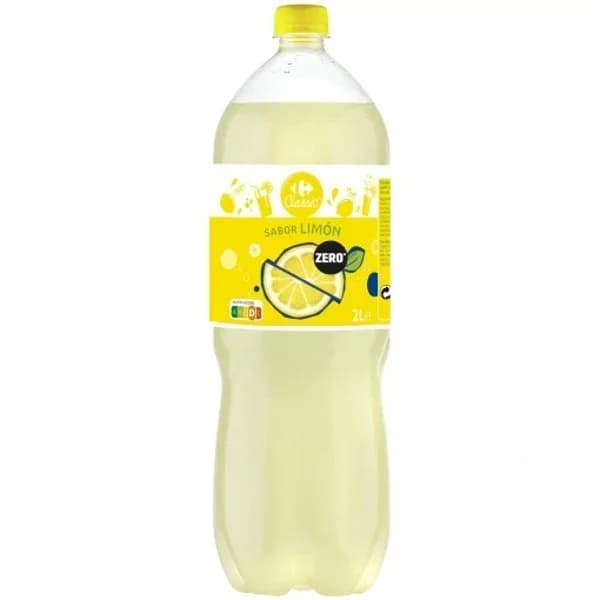 Refresco sabor limón Zero Carrefour Classic' botella 2 l. - 2.02 l - Imagen del producto en Findit
