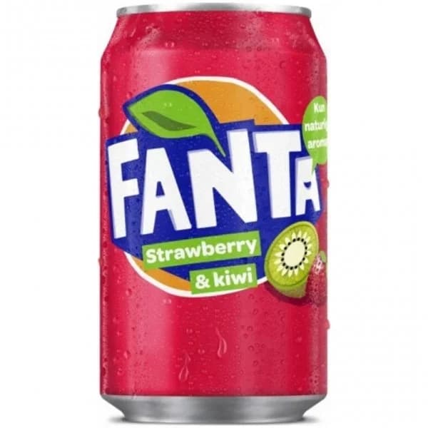 Fanta Strawberry&kiwi lata 33 cl. - 0.33 l - Imagen del producto en Findit