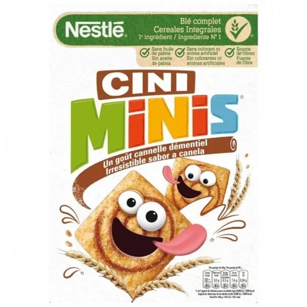 Cereal cini minis NESTLÉ, caja 375 g - 0.38 kg - Imagen del producto en Findit