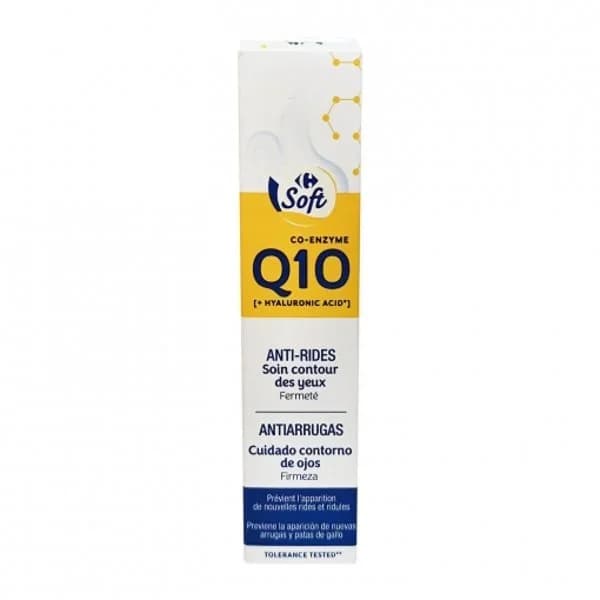 Contorno de ojos Q10 Carrefour Soft 15 ml. - 0 l - Imagen del producto en Findit
