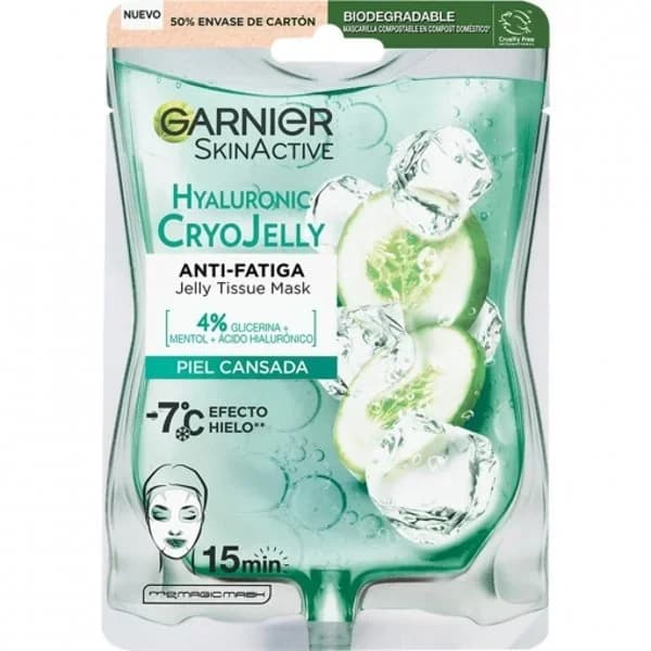 Mascarilla antifatiga piel cansada Hyaluronic Cryo Jelly SkinActive Garnier 1 ud. - 1 ud - Imagen del producto en Findit