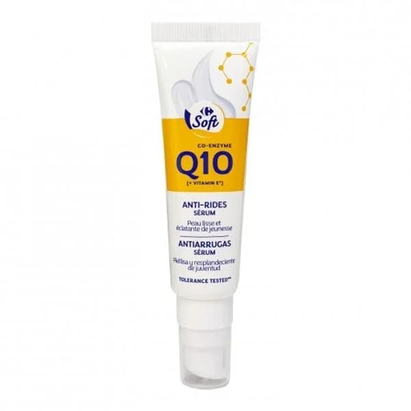 Serum facial antiarrugas Q10 Carrefour Soft 30 ml. - 0.03 l - Imagen del producto en Findit