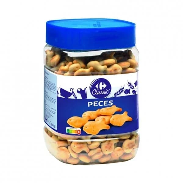 Galletas saladas peces Carrefour Classic 350 g. - 0.35 kg - Imagen del producto en Findit